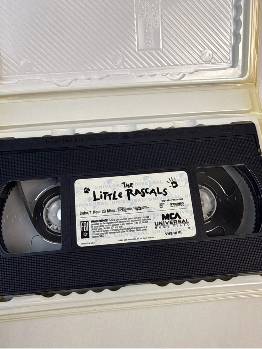 The Little Rascals Kids Movie VHS - Universal